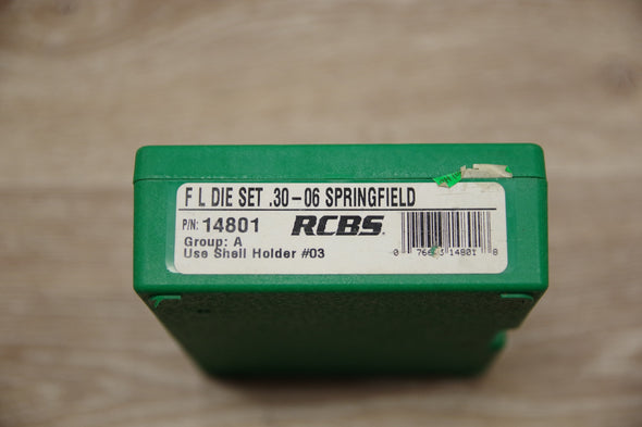 S/H RCBS FULL LENGTH 2 DIE SET 30-06