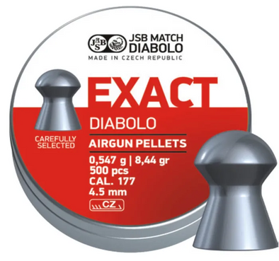 JSB DIABOLO EXACT 177 PELLETS 8.44GR (500PK)