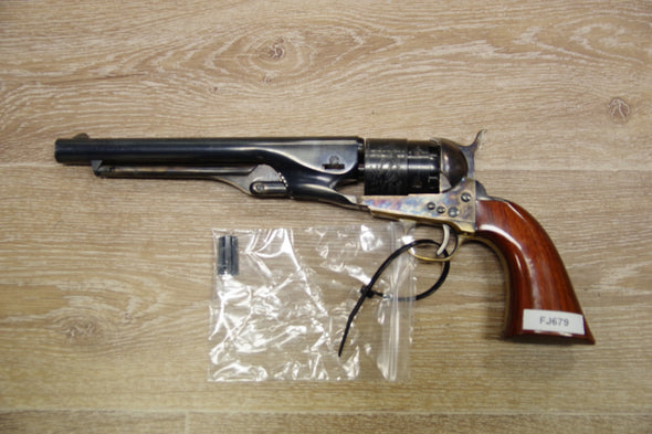 S/H UBERTI ALDO 1860 ARMY BLACK POWDER REVOLVER PISTOL 44 (FJ679)