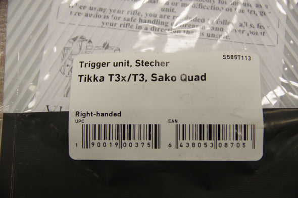 S/H TIKKA T3 / T3X / SAKO QUAD SET TRIGGER