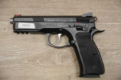 S/H CZ 75 SP-01 SHADOW SEMI AUTO PISTOL 9MM (FF271)