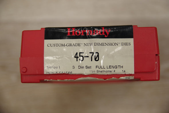 S/H HORNADY 3 DIE SET 45-70