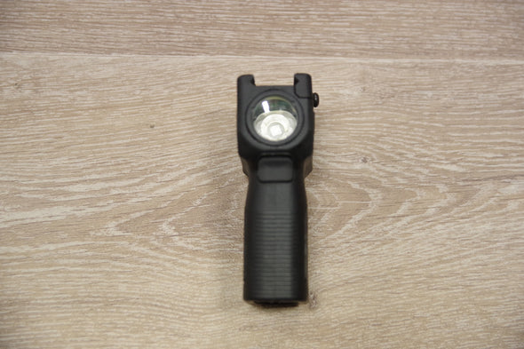 S/H UGT HAND GRIP WITH LIGHT TO SUIT PICCATINNY RAIL