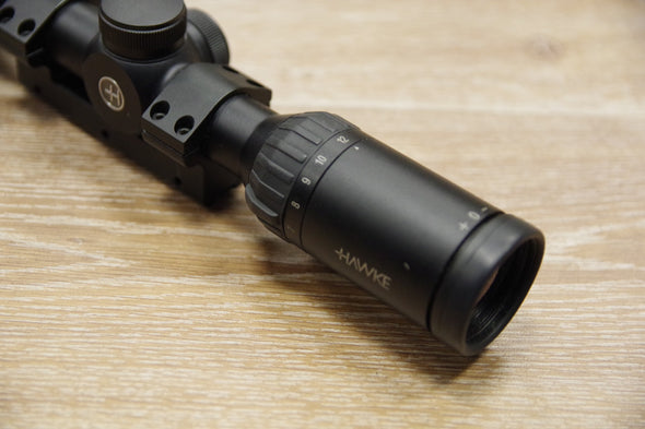 S/H HAWKE AIRMAX 4-12x40AO SCOPE (SHS648)