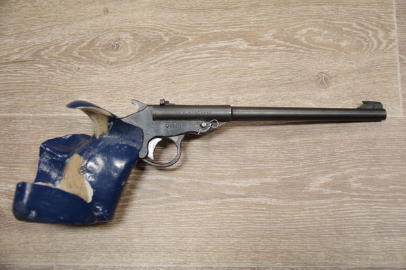 S/H WEBLEY & SCOTT TARGET PISTOL SINGLE SHOT 22LR (FN261)
