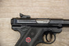 S/H RUGER MARK IV TARGET SEMI AUTO PISTOL .22LR (FP333) 