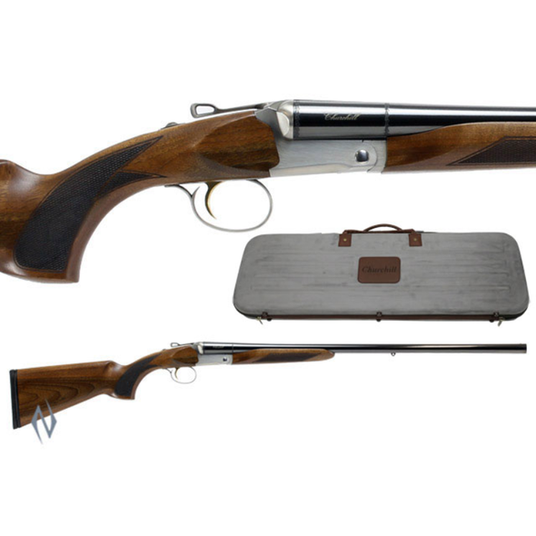 AKKAR CHURCHILL 512 SIDE BY SIDE 12G 28" EXTRACTOR