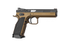 CZ TS 2 9MM DEEP BRONZE 134MM 2 S/MAGS 10RND MAG