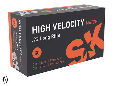 SK 22LR 40GR HIGH VELOCITY MATCH 1263FPS (500PK)
