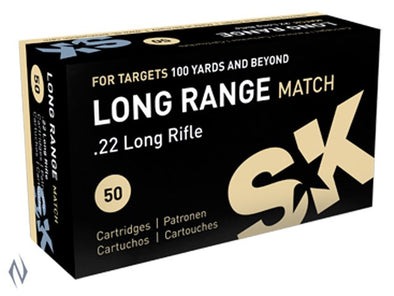 SK 22LR 40GR LONG RANGE MATCH 1099FPS (500PK)