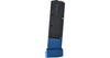 WALTHER PPQ 9MM MAGAZINE EXTENDED ALIMINIUM BASE - 10 SHOT [CLR:BLUE]