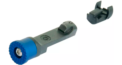 WALTHER EXTENDED MAG RELEASE - ALUMINIUM BLUE - ROUND
