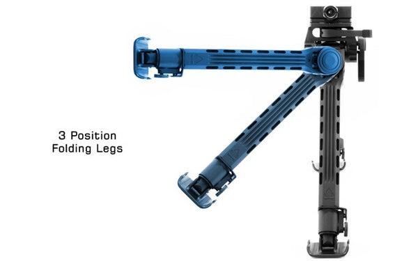 LEAPERS UTG OVERBORE HEAVY DUTY BIPOD / 9.0"-14.0" / PICATINNY