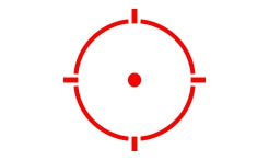 HOLOSUN HS503CU COMPACT RED DOT SIGHT 2 MOA DOT / 65 MOA CIRCLE - SOLAR - BATTERY