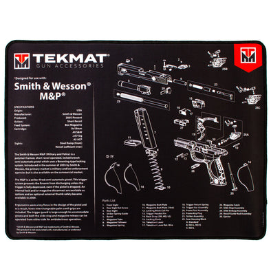 TEKMAT GUN CLEANING MAT - S&W M&P