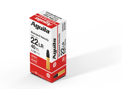 AGUILA 22LR STANDARD VELOCITY 40GR 1130FPS (50PK)