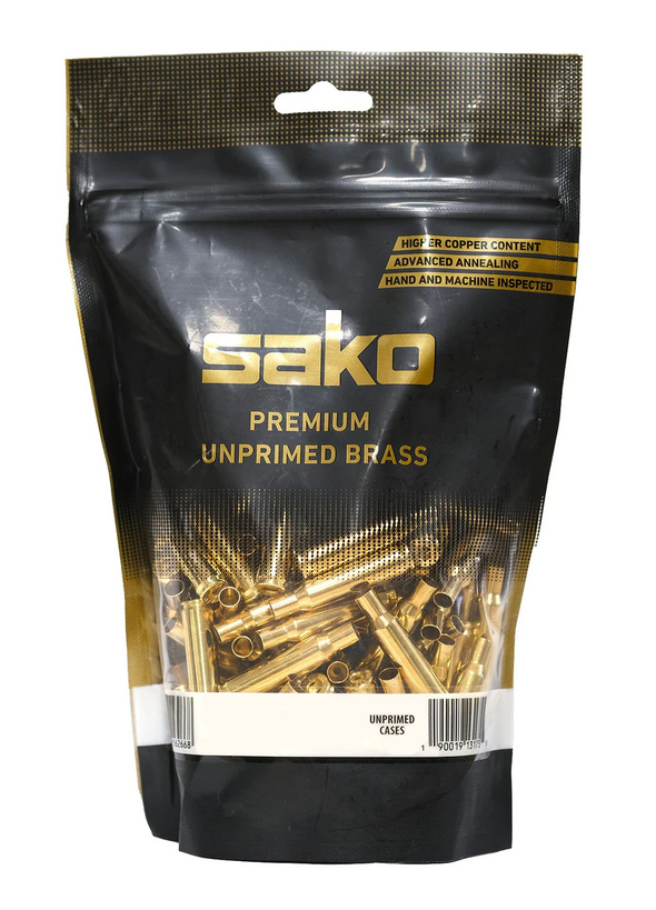 SAKO BRASS 22-250 REM (50 PK)