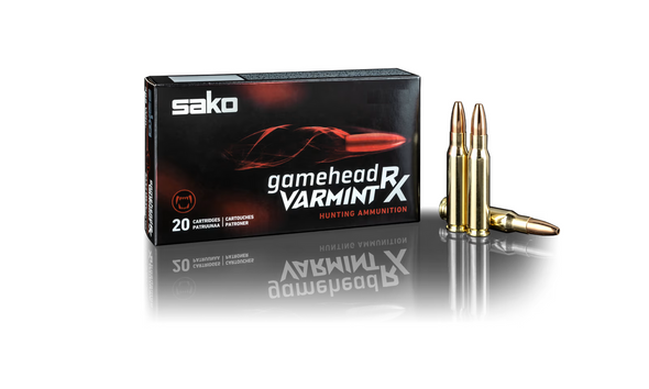 SAKO 223 53GR GAMEHEAD VARMINT-RX HP (20PK)