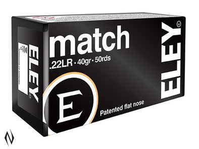 ELEY 22LR MATCH 1070FPS (50PK)