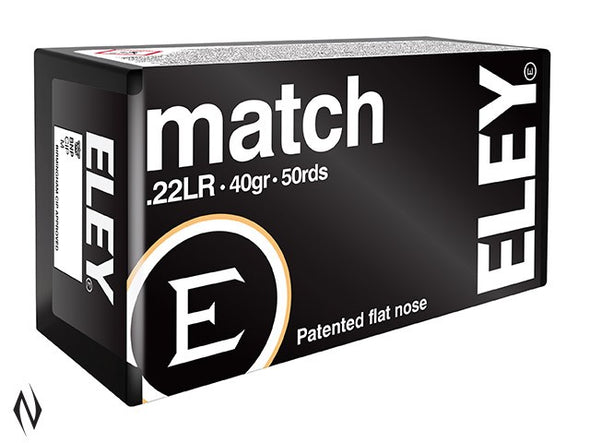 ELEY 22LR MATCH 1070FPS (50PK)