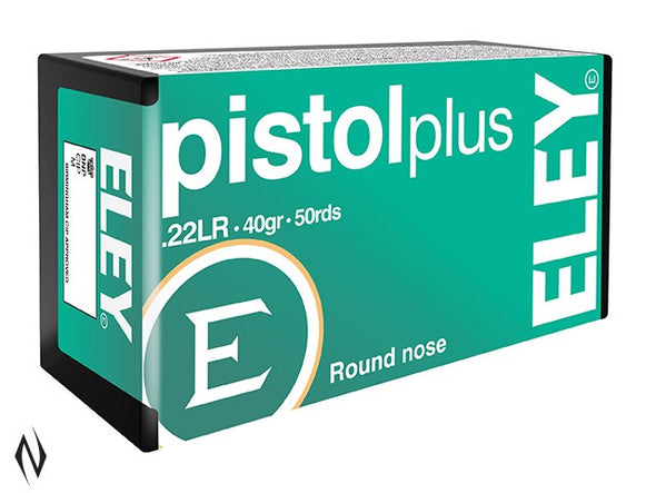 ELEY 22LR PISTOL PLUS (50PK)