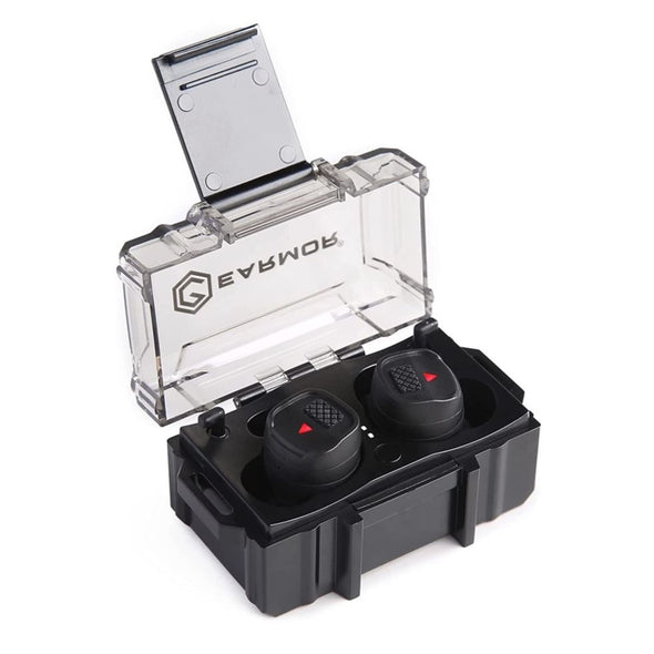 EARMOR M20T BLUETOOTH ELECTRONIC EARPLUGS - TACTICAL [CLR:BLACK]