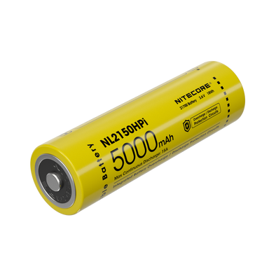 NITECORE 5000mAh RECHARGABLE LI-ION 3.6V 21700 BATTERY