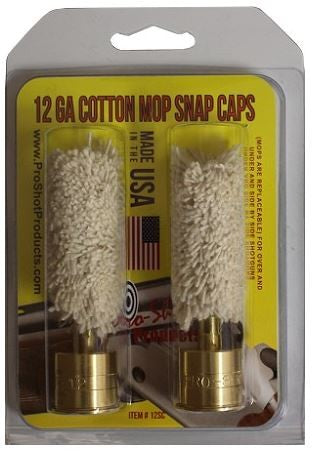 PRO SHOT SNAP CAPS - 12G COTTON MOP