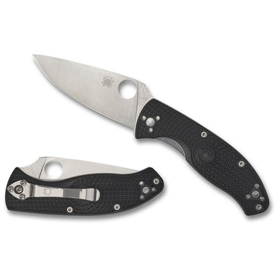 SPYDERCO TENACIOUS LIGHT BLACK - PLAIN BLADE