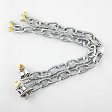 BLACK CARBON CHAIN KIT LONG 18 LINK