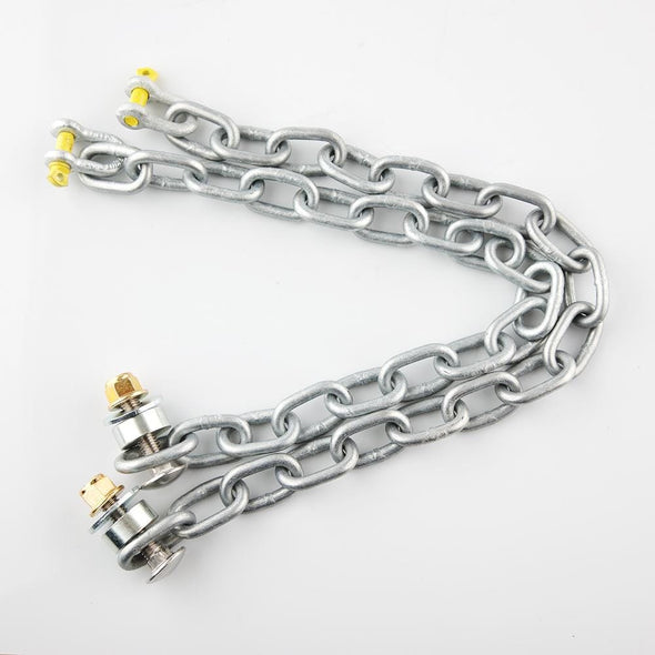 BLACK CARBON CHAIN KIT LONG 18 LINK