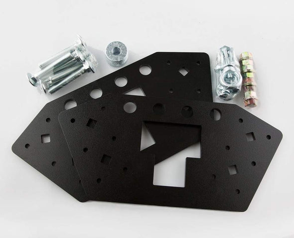 BLACK CARBON T-PLATE TARGET STAND KIT