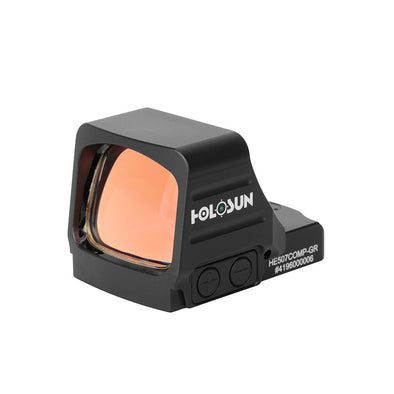 HOLOSUN HE507COMP-GR MINATURE REFLEX 2 MOA DOT / 8-32 MOA CIRCLE [CLR:GREEN]