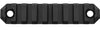 GROVTEC M-LOK ALUMINIUM PICATINNY RAIL - BLACK [SZ:9 SLOT]