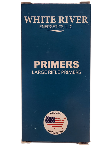 WHITE RIVER ENERGETICS PRIMER - LARGE RIFLE (1000PK)