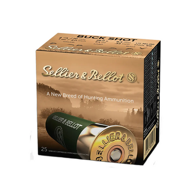SELLIER & BELLOT 12 GAUGE 36G #SG (25PK)