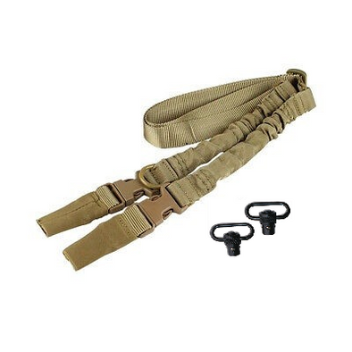 CYTAC HD TACTICAL 1" QD PRESS STUD SLING [CLR:TAN]