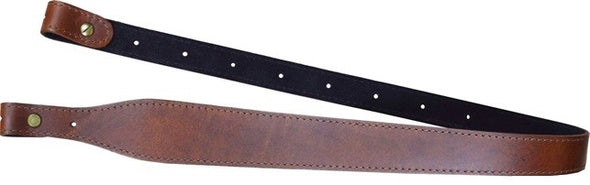 COLONIAL LEATHER FOAM PADDED SLING 50mm [CLR:BROWN]